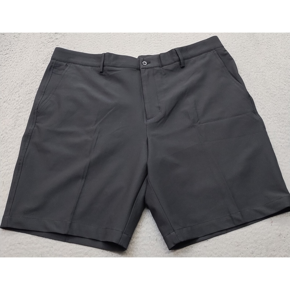 Dunning Golf Shorts Mens 38 Black Player Fit Woven Performance Stretch D7S23H059